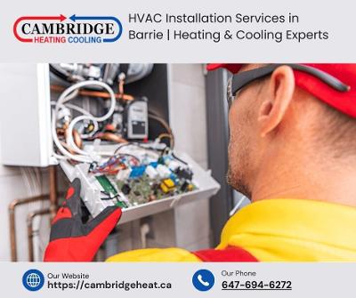 HVAC Installation Services in Barrie | Top Heating & Cooling Experts